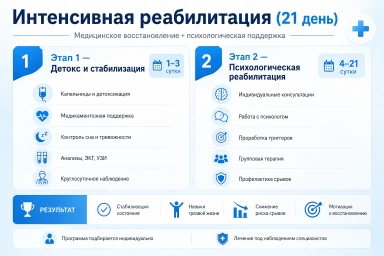 Реабилитация за 21 день в Новочеркасске